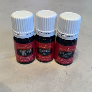 Young Living Christmas Spirit Essential Oil Bottles (3)